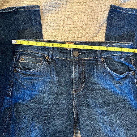 Kut from the Kloth Jeans Womens 8 Blue So Low Boot Cut Medium Wash Denim - Picture 7 of 10